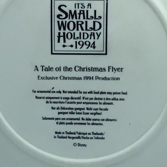 Vintage 1994 Three D Mickey Mouse Plate - Picture 11 of 13